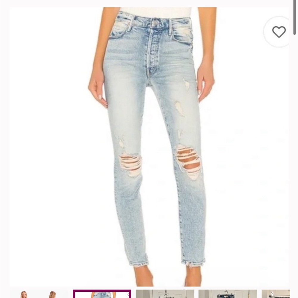 Mother Jeans The Super Stunner Ankle | size 28 |